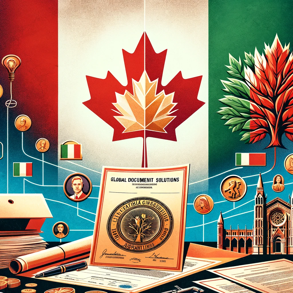Italy Canada Apostille Citizenship