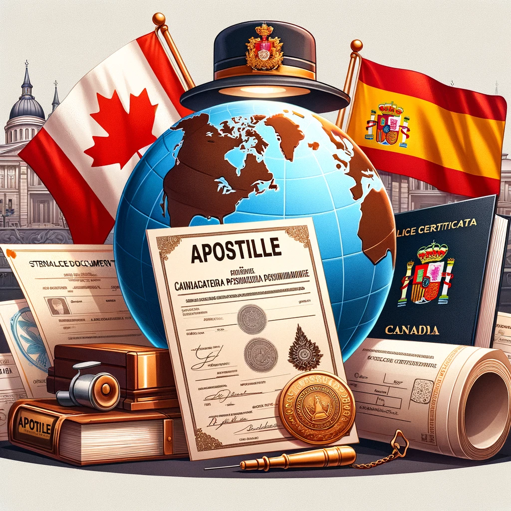 Spain Apostille in Canada