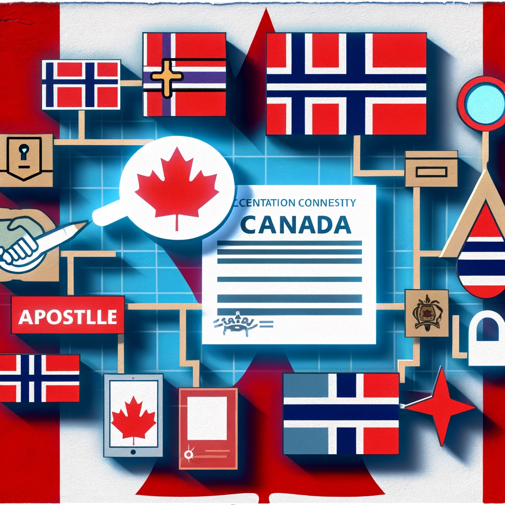 Canadian Apostille for use in Norway