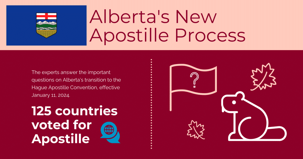 Alberta Apostille Services