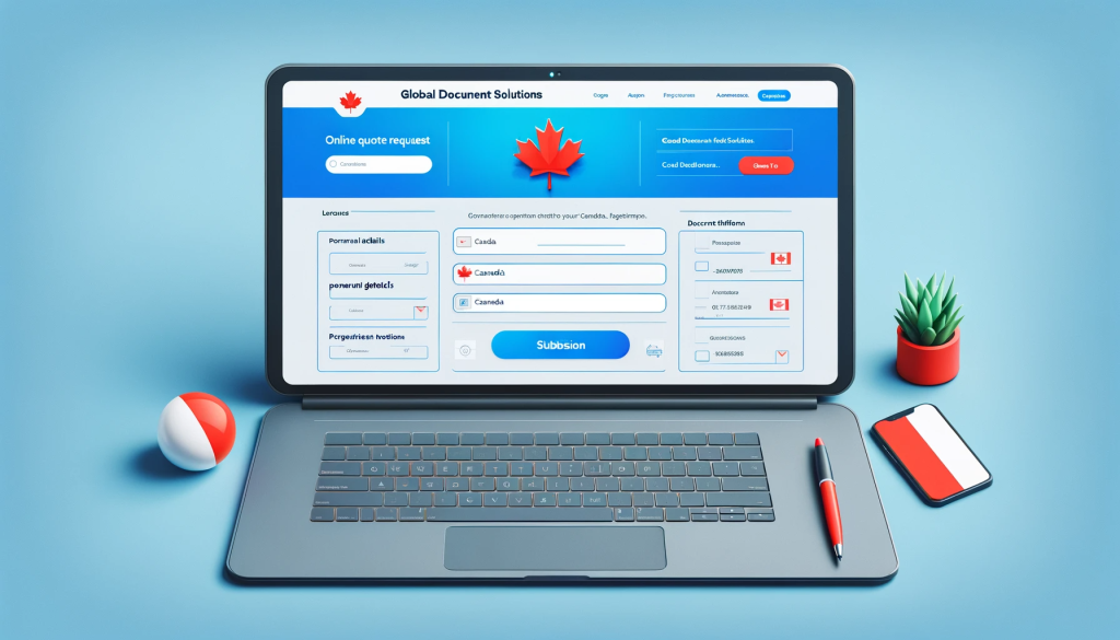 Apostille Canada Online Quote Request