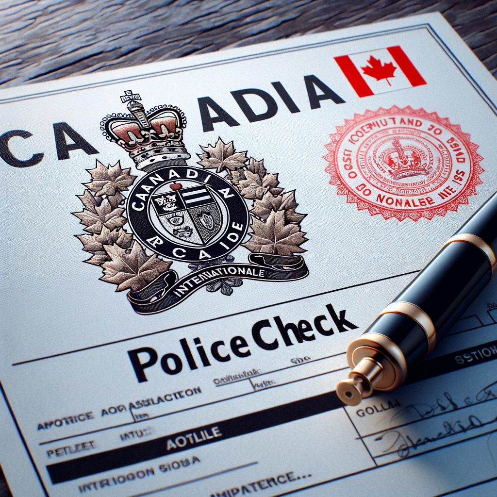 Police Check Apostille Canada