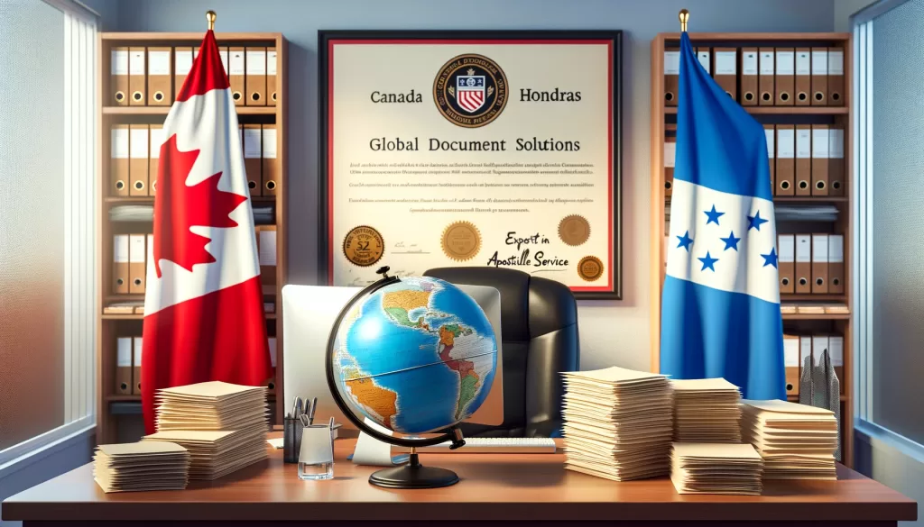 Honduras Canada Apostille process