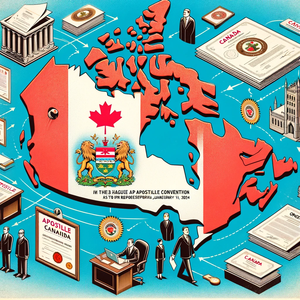 Canadian Apostille for us in Guyana