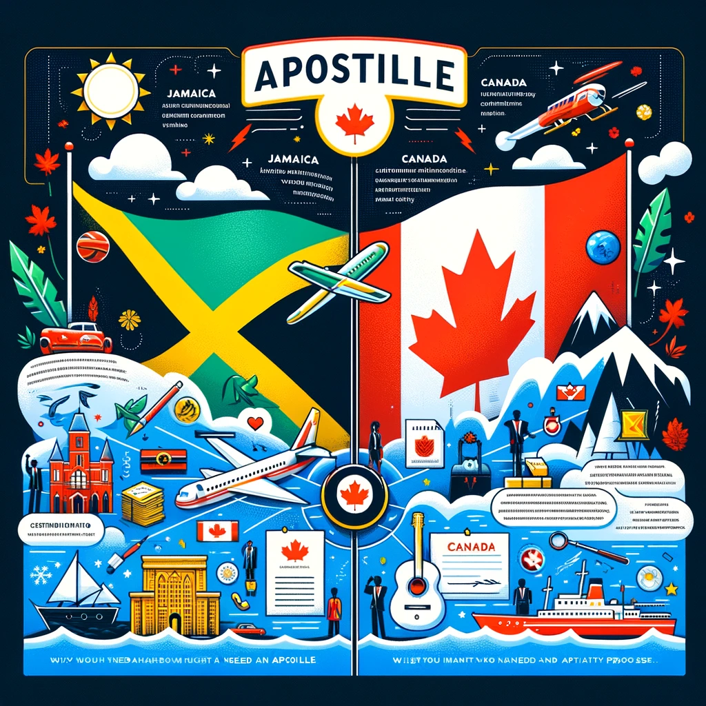Canadian Apostille for use in Jamaica
